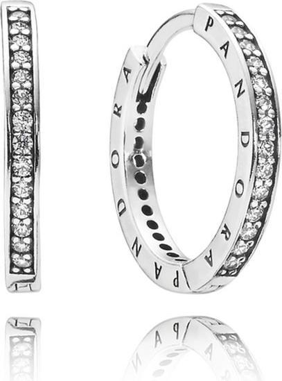 Pandora Kreolen Logo (Silber)