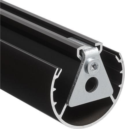 Image du produit Vogels PUC 2415 Tube 150 cm, silver, Poteau, Argent, 40 kg, Plafond, TÜV, 60 mm (Plafond, 40 kg)