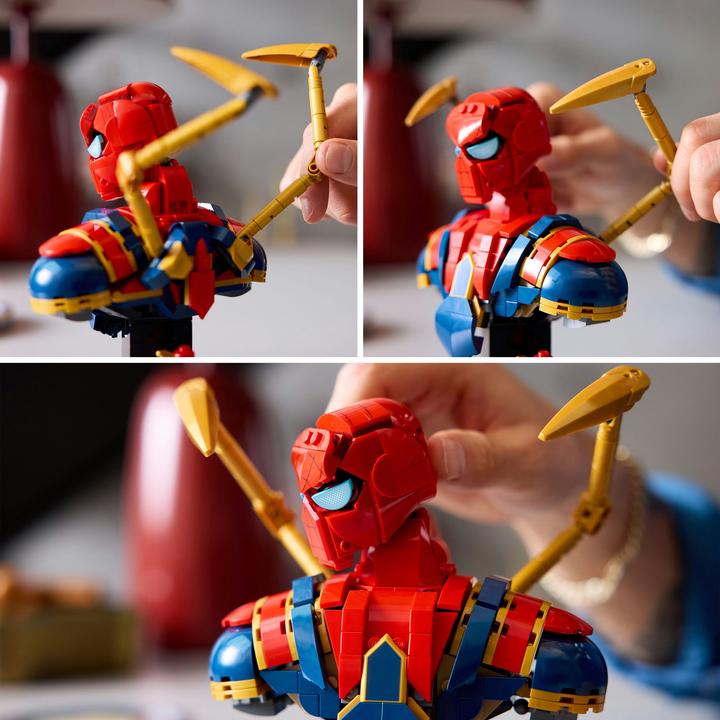 Image du produit LEGO Buste d'Iron Spider-Man (76326, LEGO Marvel)