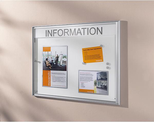 Produktbild kaiserkraft Schaukasten für den Innenbereich (Magnettafel, 76 x 50 cm)