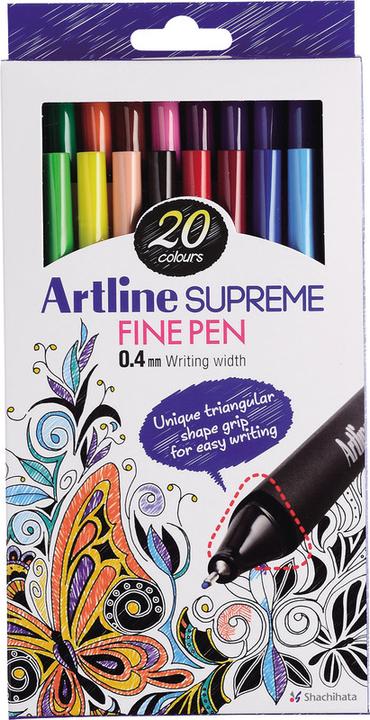 Image du produit Artline Feutre à pointe fine Triangular Supreme (Trié)
