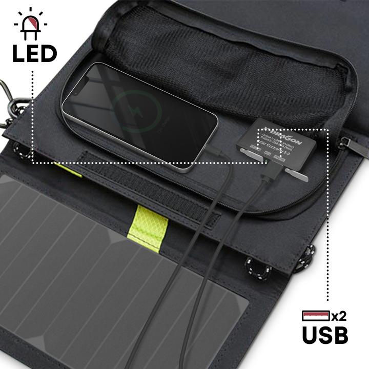 Actual product image Avizar Foldable Solar Charger (20 W, 0.83 kg)