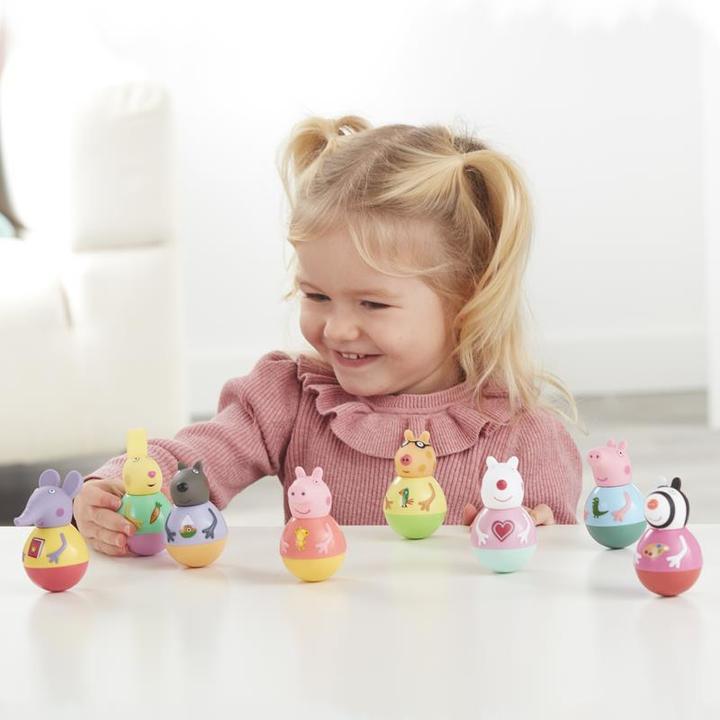 Produktbild Magni Peppa Pig Weebles Figures, Chunky Moulded Figures, First Toy, Preschool Imaginative Play