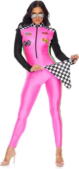 Actual product image Forplay Sexy Formel 1 Pilotin Kostüm pink (M)