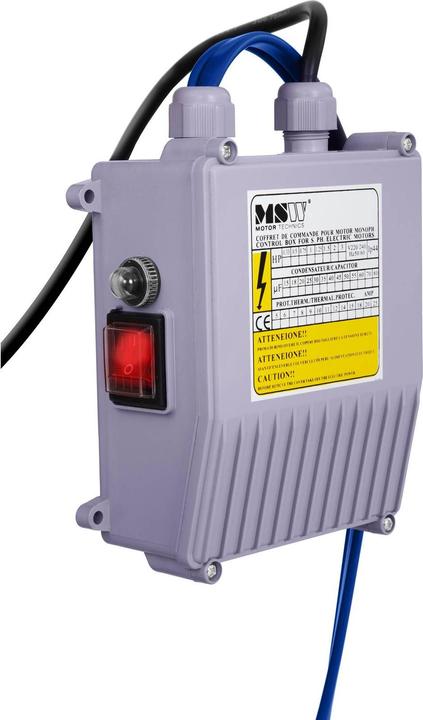 Produktbild MSW Pumpe Brunnenpumpe Tiefbrunnenpumpe Tauchpumpe 10.800 L H 2200 Watt Edelstahl (Gartenpumpe)