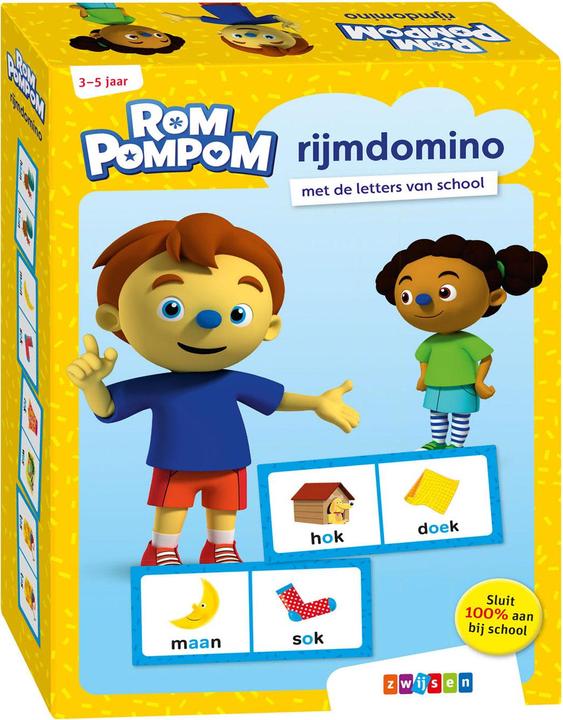 Actual product image Rompompom Rhyme Domino
