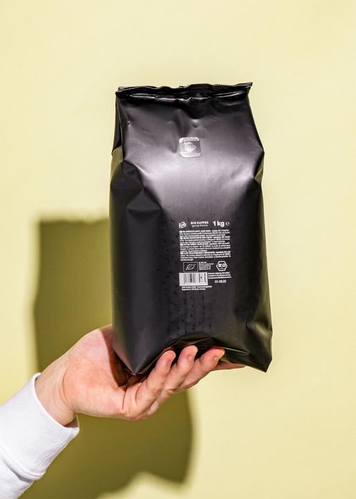 Produktbild KoRo Bio gerösteter Kaffee, ganze Bohnen (Mittlere Röstung, 1000 g)