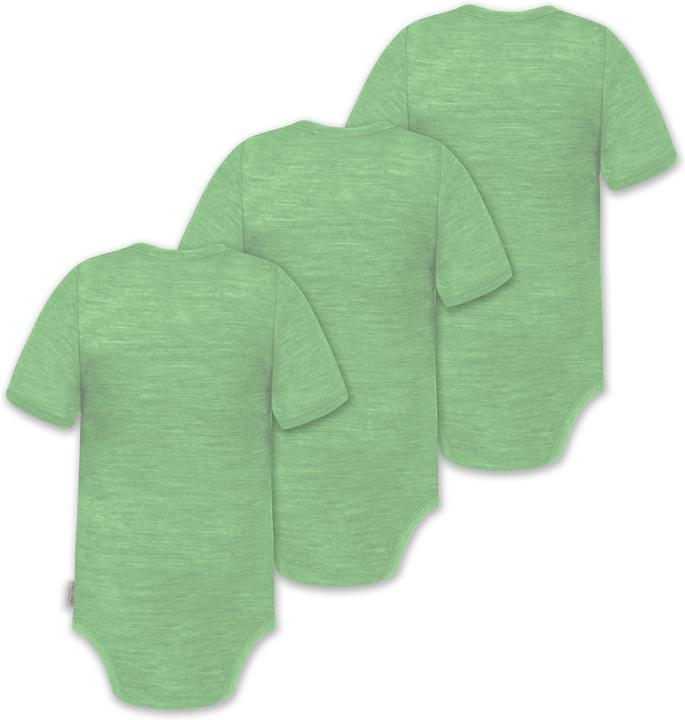 Immagine prodotto Normani Set di 3 body baby merino a maniche corte "Tihoi" - 9311 (86)