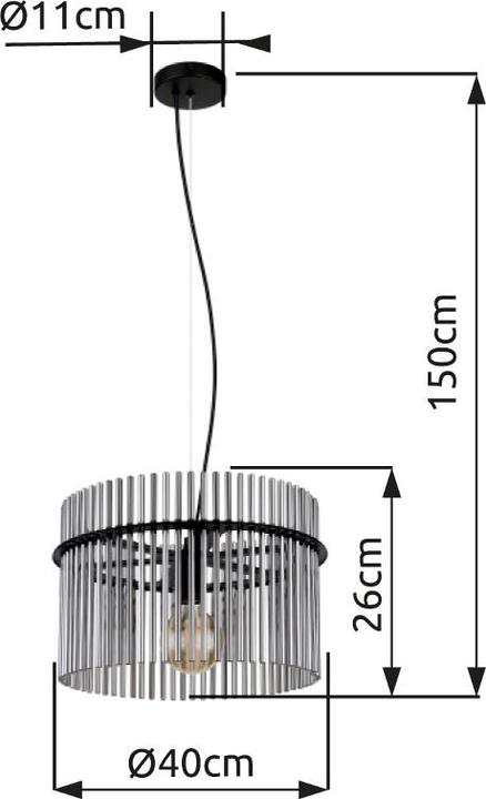 Actual product image Globo Gorley (E27)