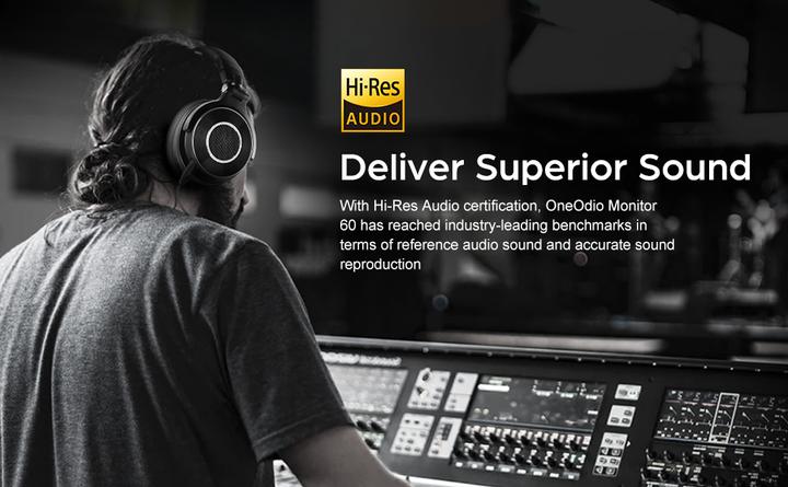 Actual product image OneOdio Headphones Monitor 60 (Cable)