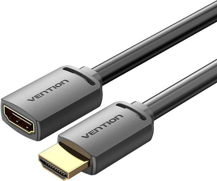 Produktbild Vention HDMI-A Male to HDMI-A Female 4K HD PVC Cable 3m AHCBI (Black) (3 m, HDMI)