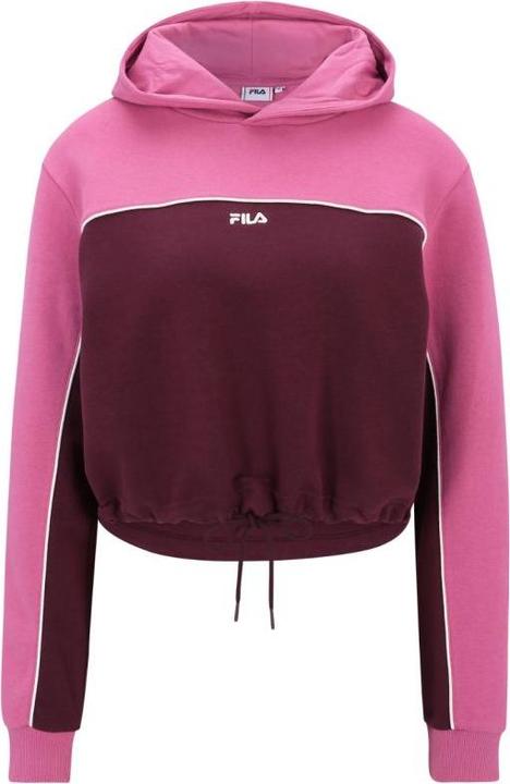 FireAngel Bluza damska Fila Laagna różowo-bordowa FAW0907 43200 L (L)