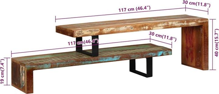 Produktbild VidaXL Lamech (115 x 30 x 40 cm)