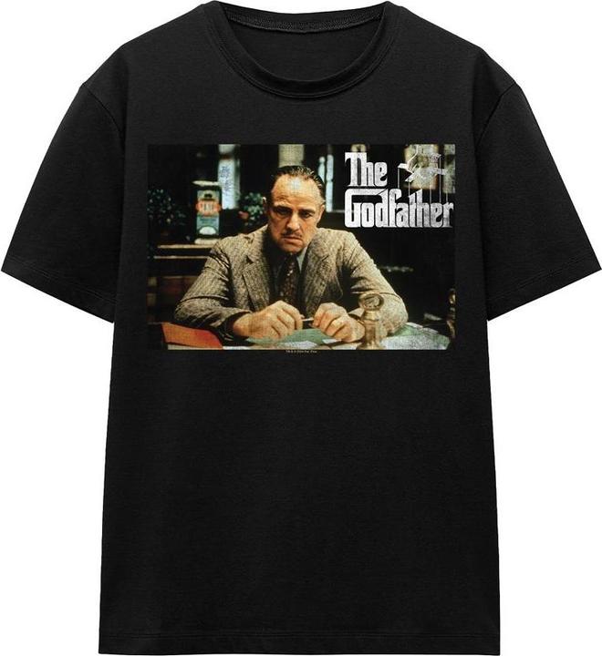 Immagine prodotto The Godfather Maglietta Don Vito Corleone Immagine Adulto Unisex (L)