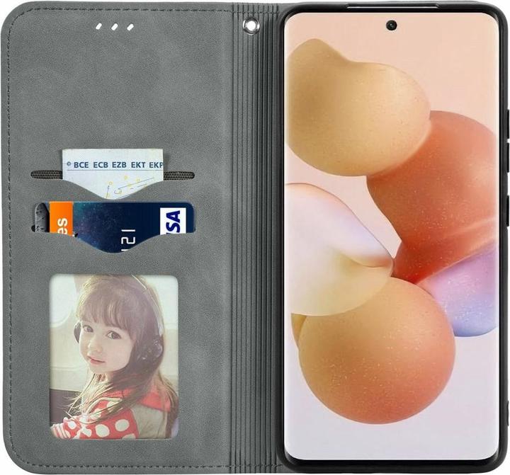 Immagine prodotto Cover-Discount Xiaomi 12/12X - Custodia Stand Flip Cover grigio (Xiaomi 12X, Xiaomi 12)