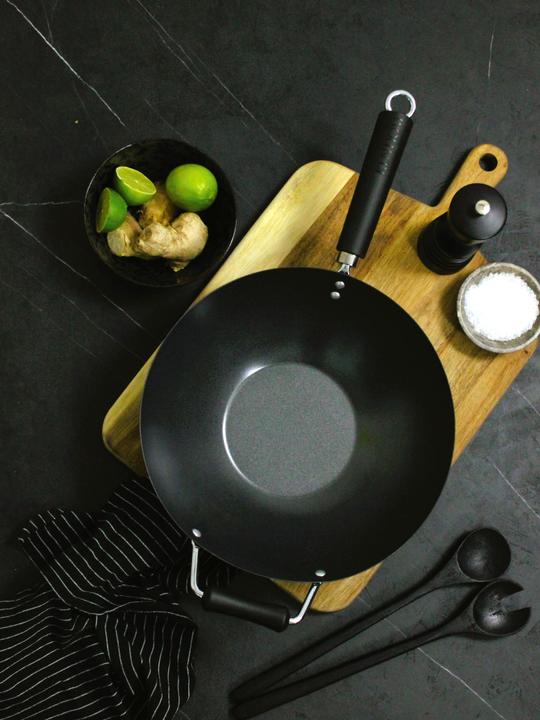 Produktbild Ken Hom Performance Wok (31 cm, Wok Pfanne, Eisen, Stahl)