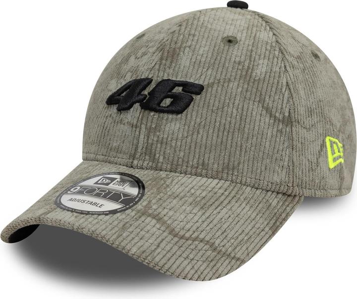 Actual product image New Era 9Forty Strapback Cap - DUCATI MOTOR cord pattern