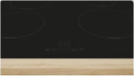 Actual product image zz_ArchivedbyPCD_Bosch Bosch Series 4 PUE611BB5J Cooktop Black Built-in 59.2 cm Induction hob 4 Cooker(