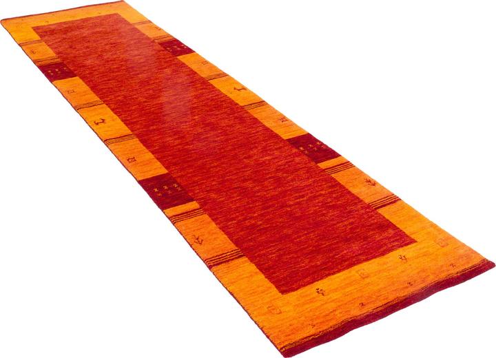 Produktbild Pergamon Natur Wolle Teppich Gabbeh Esta Läufer (90 x 160 cm)