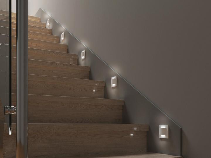 Actual product image Kanlux Staircase luminaire LED 12V 1.5W ERINUS LED LL W-NW 4000K 30lm white 33325 (30 lm)