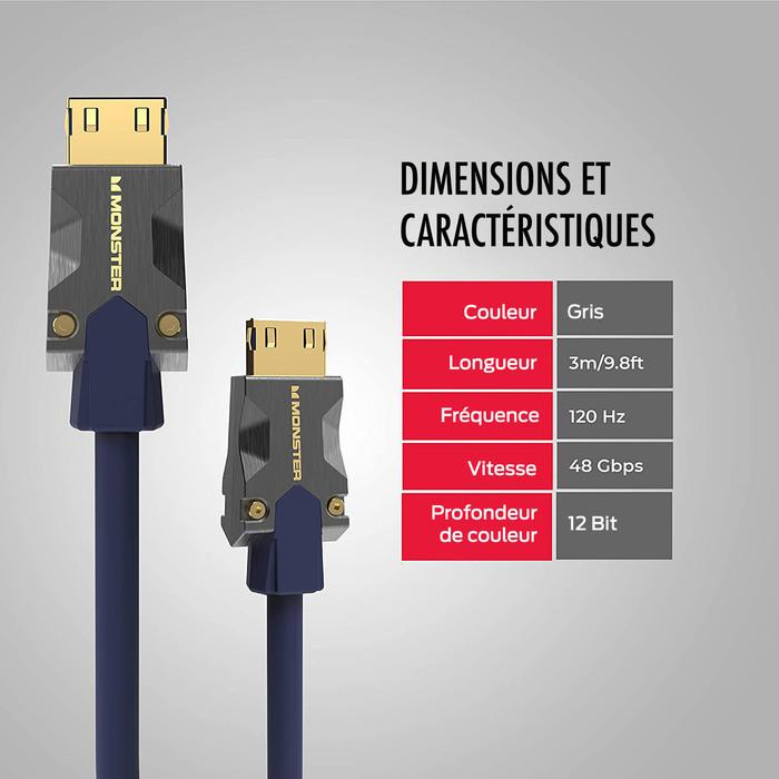 Actual product image Monster M3000 (3 m, HDMI)
