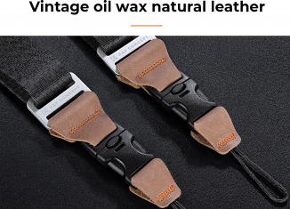 Produktbild K&F Concept 32mm WidthNeck Strap Urban Wander 01 (Black) (Schultergurt)