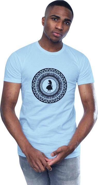 Actual product image Disney Mens Alice In Wonderland Circle T-Shirt (XXL)
