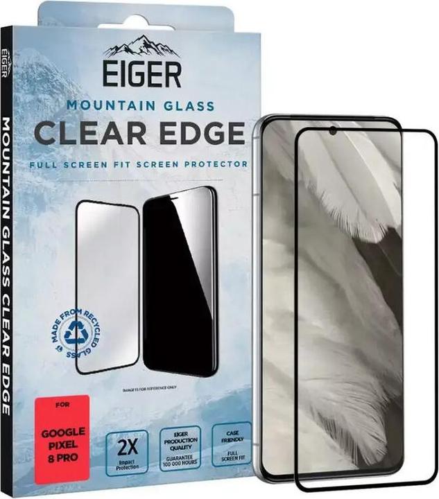 Produktbild Eiger Mountain Glass Clear Edge (1 Stück, Google Pixel 8 Pro)