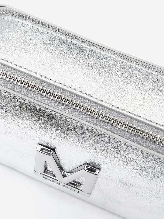Actual product image Marc Ellis **Damen Umhängetasche Made In Italy - Modell Liviana Prime - 100% Leder** - 20.0 X 12.0 X 8.0 Cm