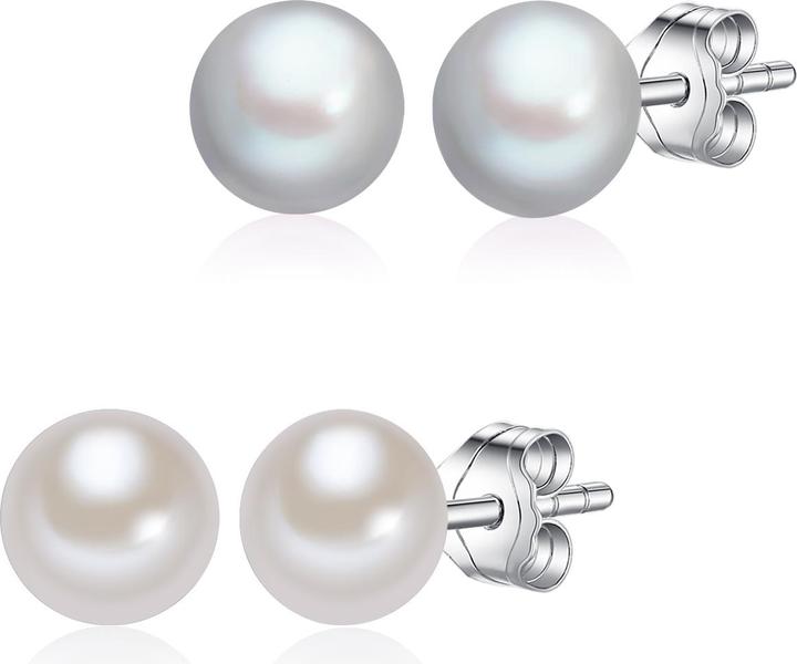 Lulu & Jane Sterling Silber Süsswasser-Zuchtperle silber - 33102 (Sterling Silber)
