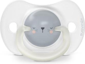Suavinex Schnuller symetrisch SX Pro Tag/Nacht 6-18M Bär (6 - 18 Monate)