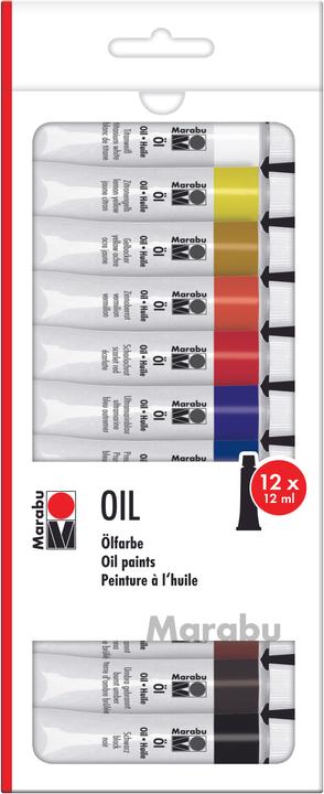 Marabu Ölfarbenset (Mehrfarbig, 144 ml)