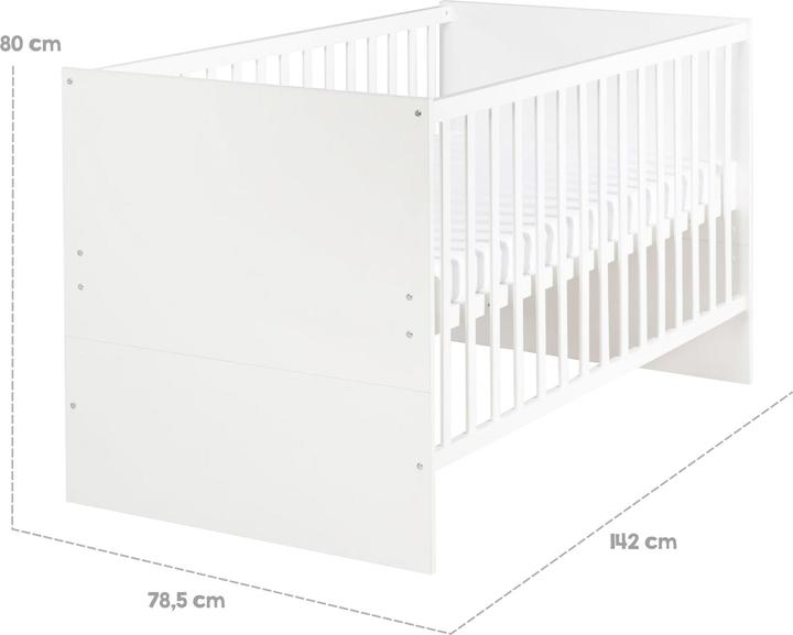 Immagine prodotto Roba Lettino combinato, 70x140 cm Anton (70 x 140 cm)