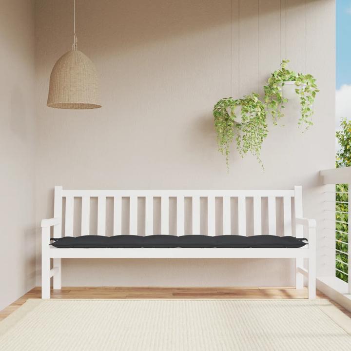 Actual product image VidaXL Garden bench cushion O x ford fabric (200 x 50 x 7 cm)