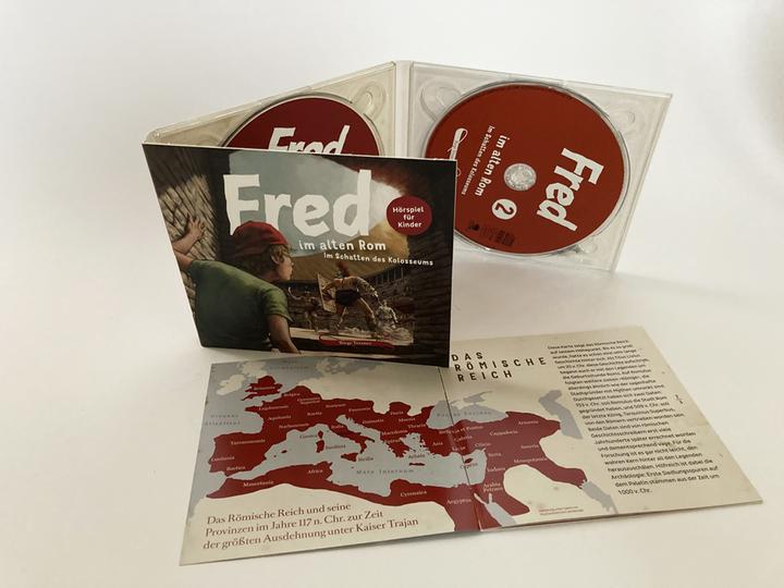 Produktbild Tetzner:Fred im alten Rom (Karl Uhlenbrock, Birge Tetzner, Dirk Petrick, Tim Sander, Maximilian Häcke, Remo Schulze, Jürgen Thormann, Rupert Schellenberger, Andreas Fröhlich, Maximiliane Häcke, Deutsch)
