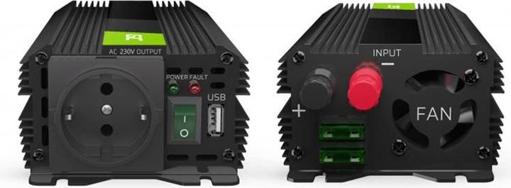 Actual product image GreenCell Car Power Inverter Converter 24V to 230V 500W/1000W with USB
