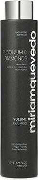 Actual product image Miriam Quevedo Platinum & Diamonds Volume Shampoo 250 Ml (250 ml, Liquid shampoo)