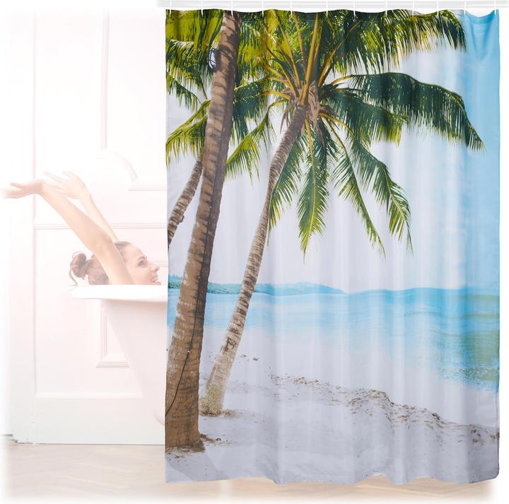 Produktbild Relaxdays Duschvorhang (180 x 180 cm)