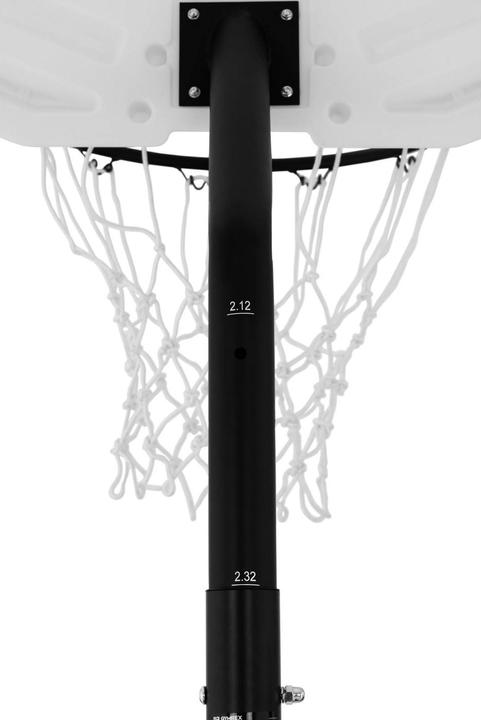 Actual product image Gymrex Basketballkorb mit Ständer Basketballanlage wetterfest Korbanlage 190-260cm
