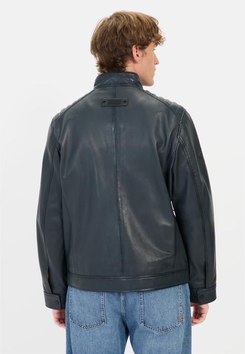 Immagine prodotto Camel Active Lederjacke mit Reissverschlusstaschen (52)