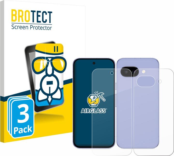 Image du produit BROTECT AirGlass Verre (3 pièce(s), Google Pixel 9a)