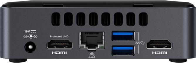 Actual product image Intel NUC 7 Business (Intel Core i3-7100U)