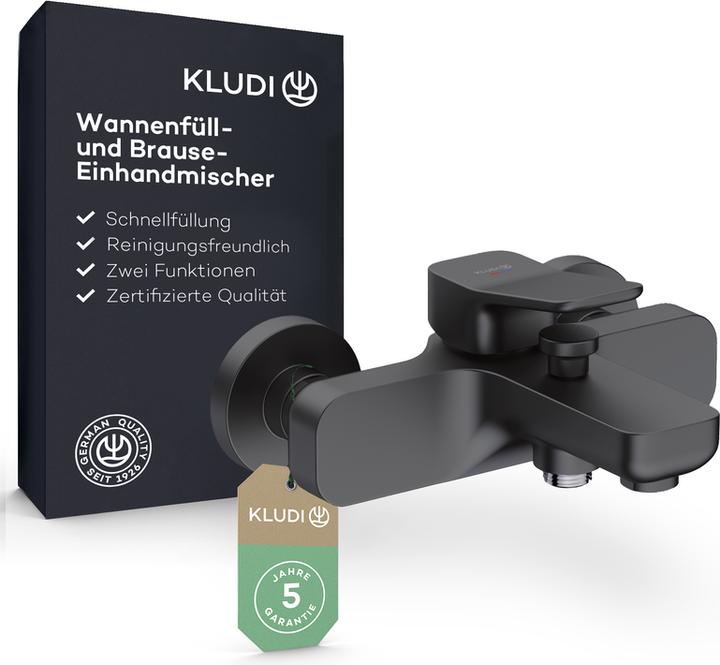 Produktbild Kludi X3 Wannenarmatur Aufputz, Wannenfüll- und Brause-Einhandmischer