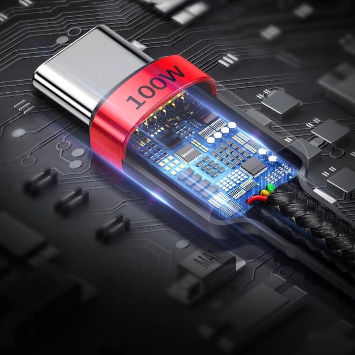 Actual product image Baseus Cafule Fast Charge Series (2 m, USB 2.0)