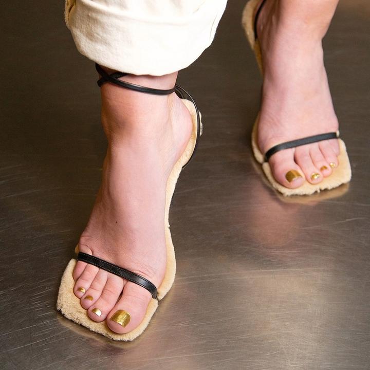 Produktbild Love'n Layer - Metallic Toe Shiny Gold (Metallic Toe Shiny Gold, Farblack)