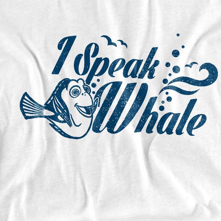 Produktbild Finding Nemo I Speak Whale TShirt (L)