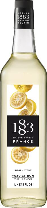 Actual product image Yu 1883 Yuzu lemon syrup 1l 0%