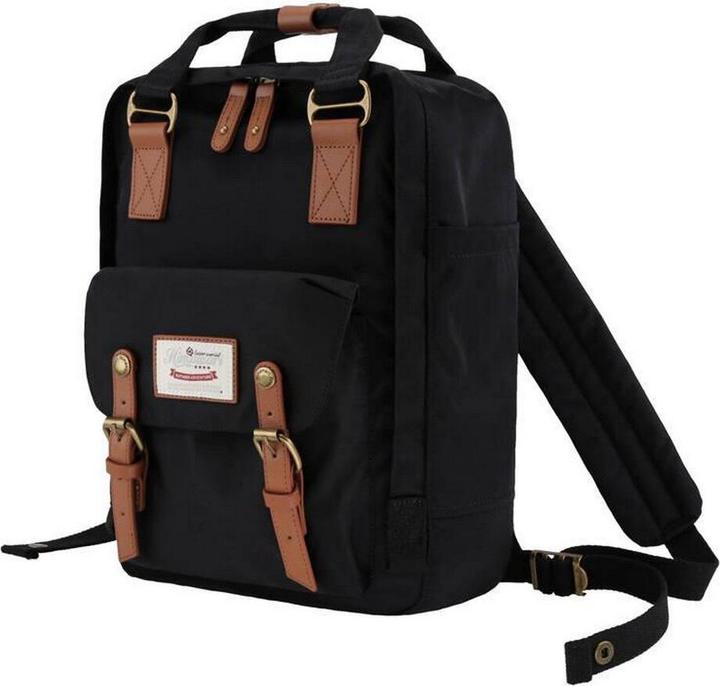Himawari 188L black and brown 14" laptop backpack (16 l)