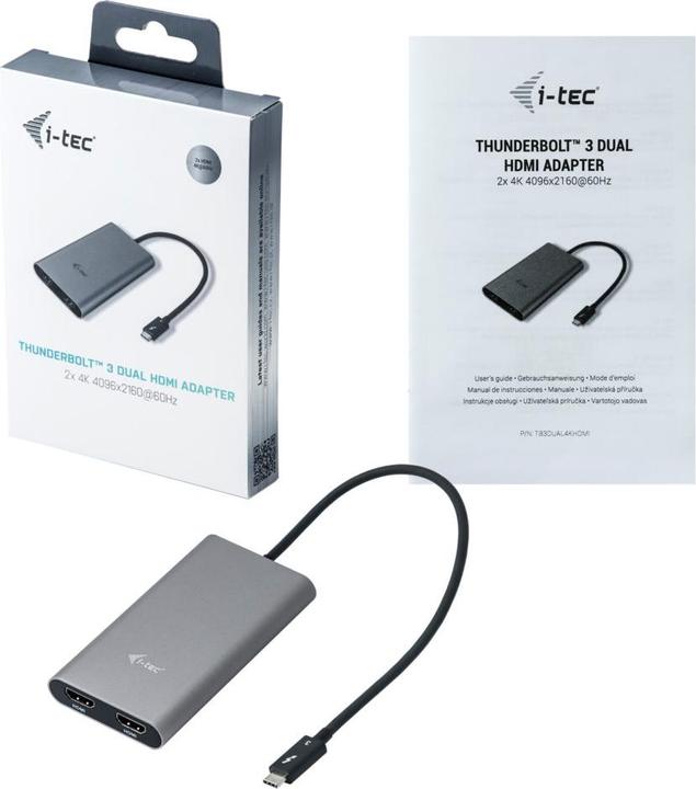 Produktbild i-tec Thunderbolt 3 zu (HDMI, 27 cm)