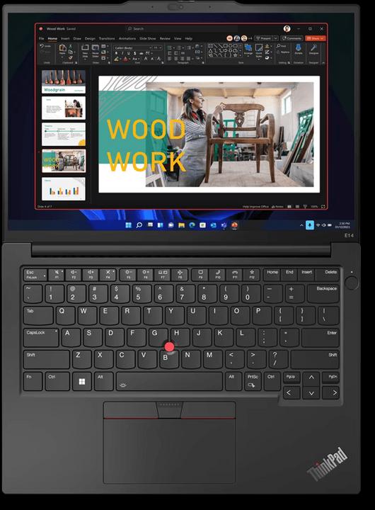 Actual product image Lenovo ThinkPad E14 Gen 5 (14", Intel Core i5-1335U, 16 GB, 512 GB, CH)